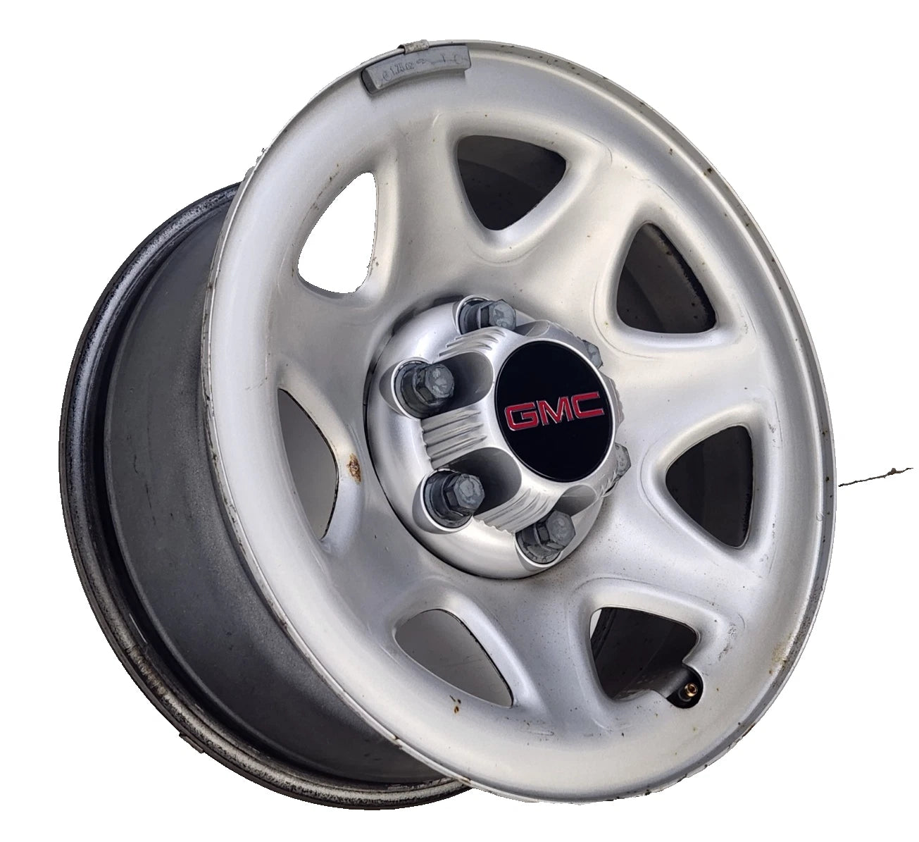 2014-2018 GMC Sierra Chevrolet Silverado 1500 Wheel 17x8 chrome clad 7 spoke OEM