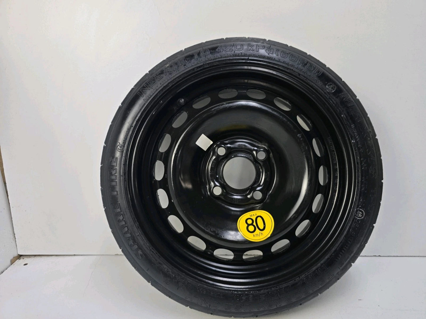 SPARE TIRE W/JACK KIT 14" FITS 2016-2022 CHEVROLET SPARK