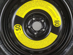 Spare Tire 18"  Fits: 2009-2017 Audi Q5 Compact Donut
