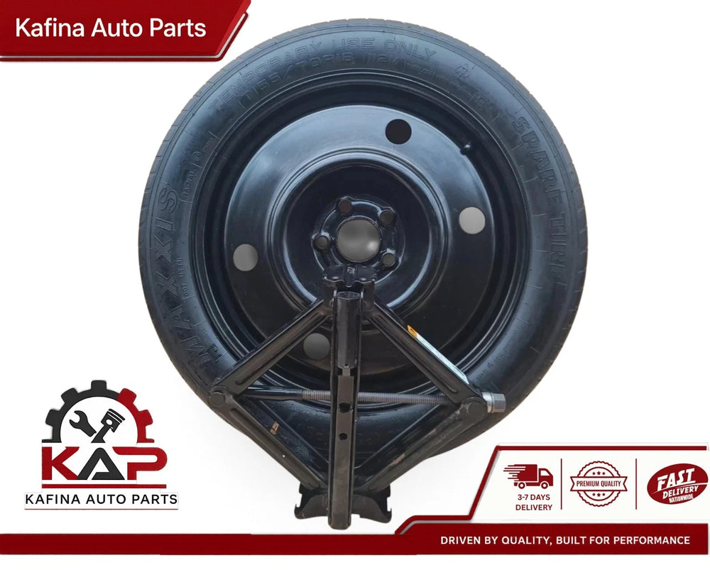 Spare Tire W/Jack Kit 18'' Fits 2017-2020 Lincoln continental Compact Donut