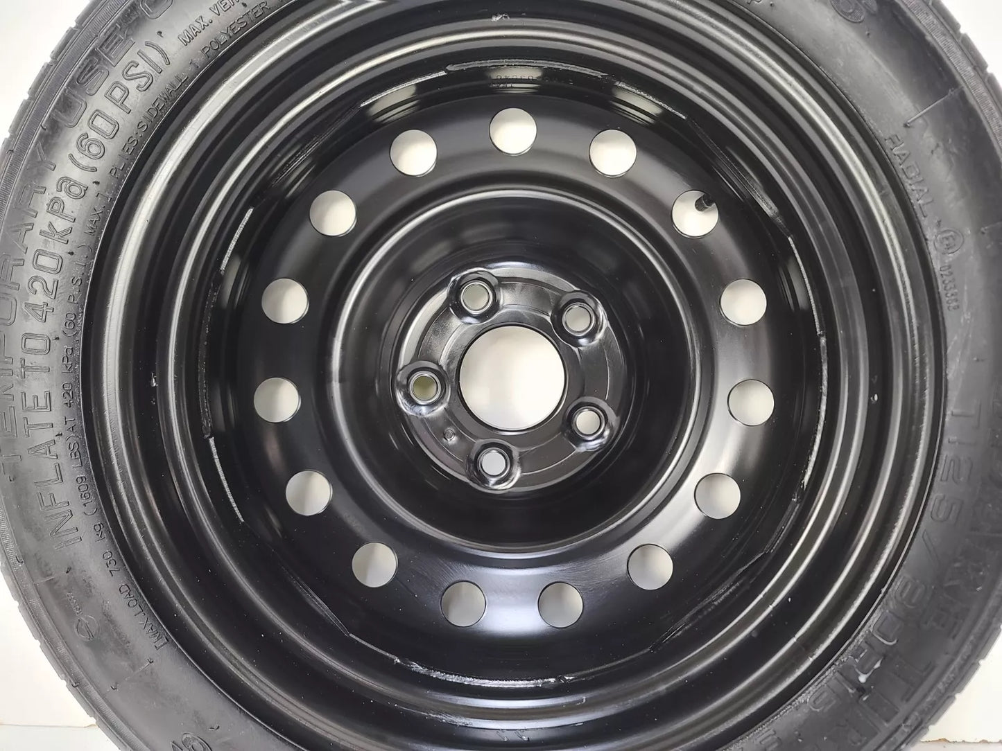 SPARE TIRE 16" FITS 2018-2024 KIA FORTE OEM GENUINE DONUT