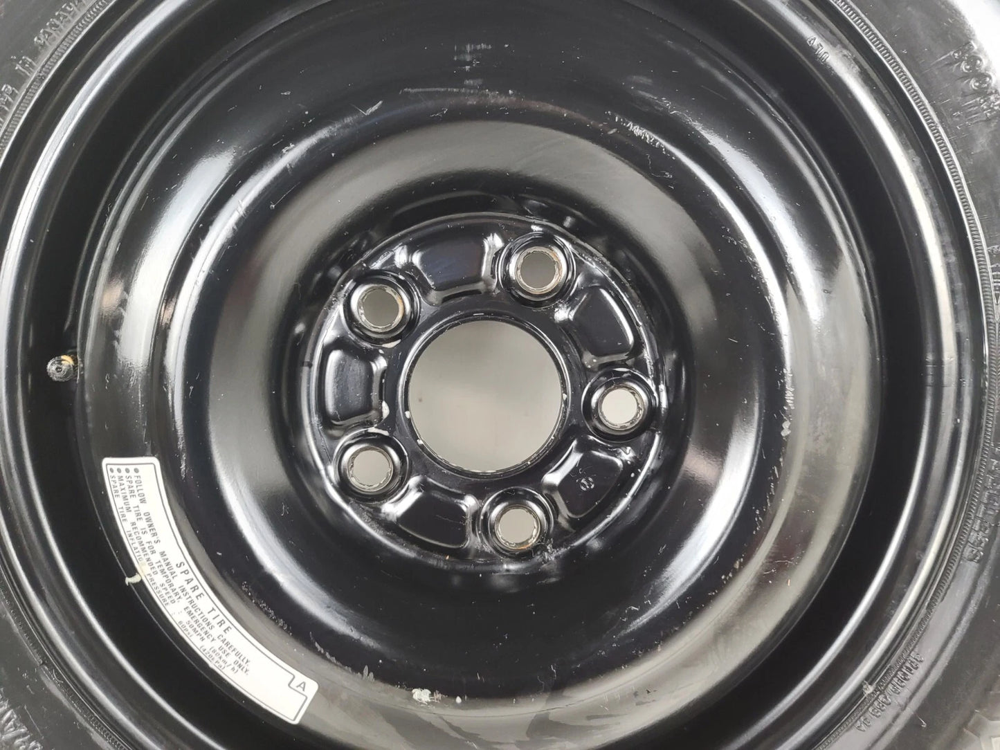 Spare Tire 15’’ Fits:2003 2004 2005 2006 2007 Honda Accord Compact Donut