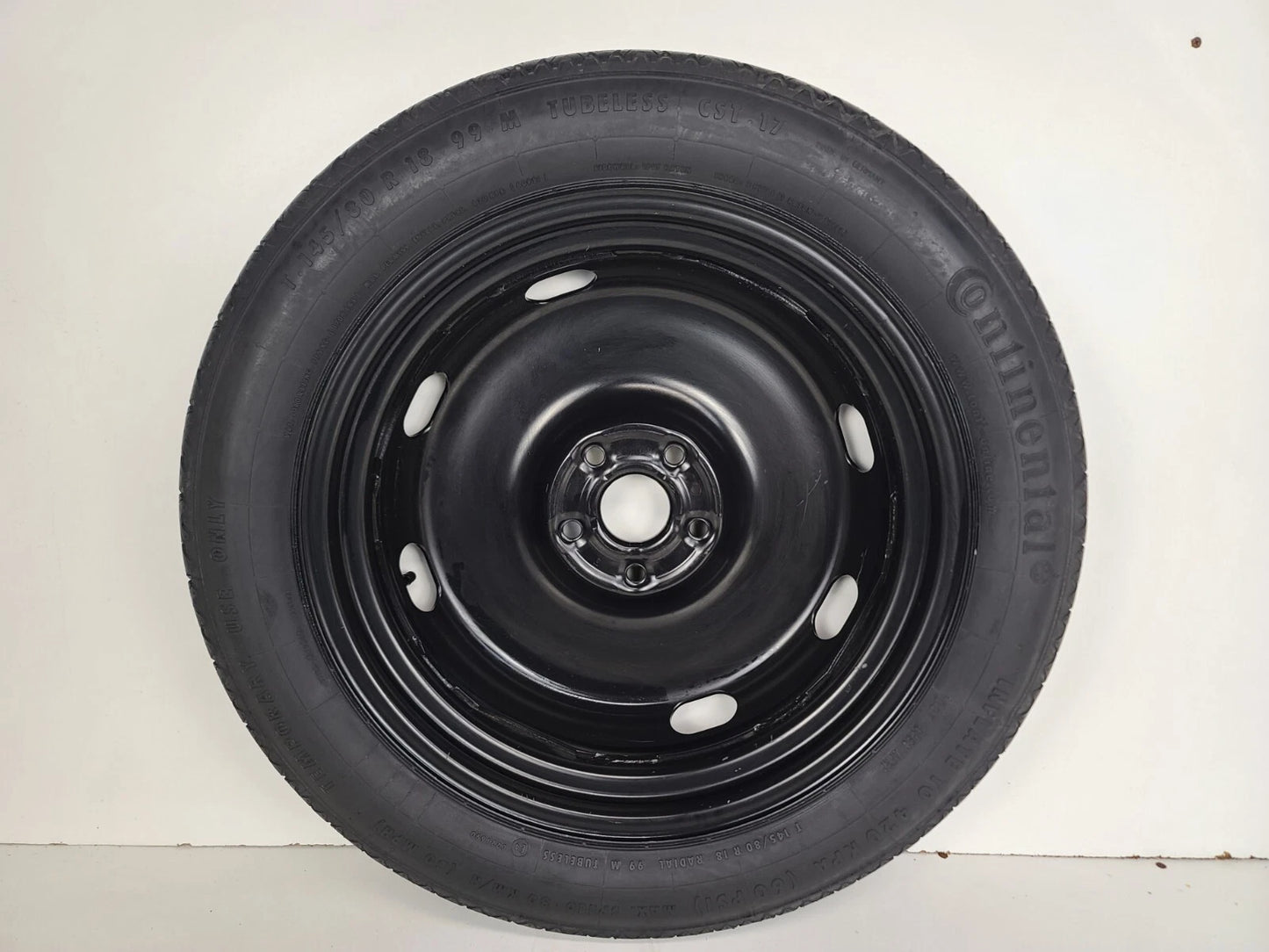 Spare Tire W/Jack Kit 18" Fits 2009-2019 Volkswagen Tiguan Compact Donut