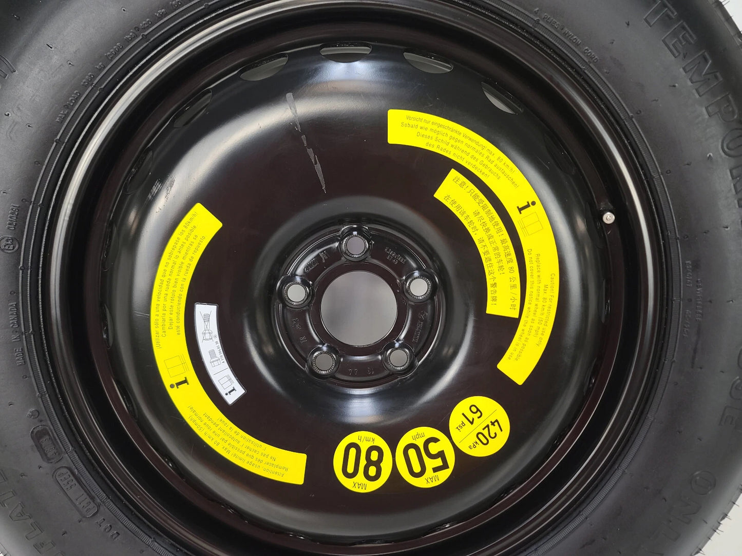 Spare Tire 19" Fits 2014-2019 Mercedes-Benz GL Class