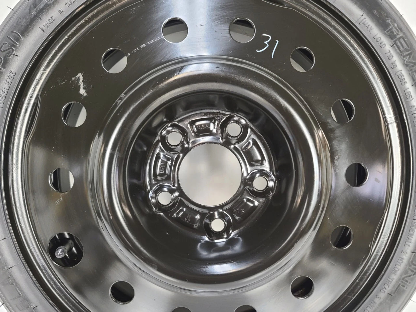 Spare Tire 16" Fits 2002-2010 Saturn Vue Compact Donut