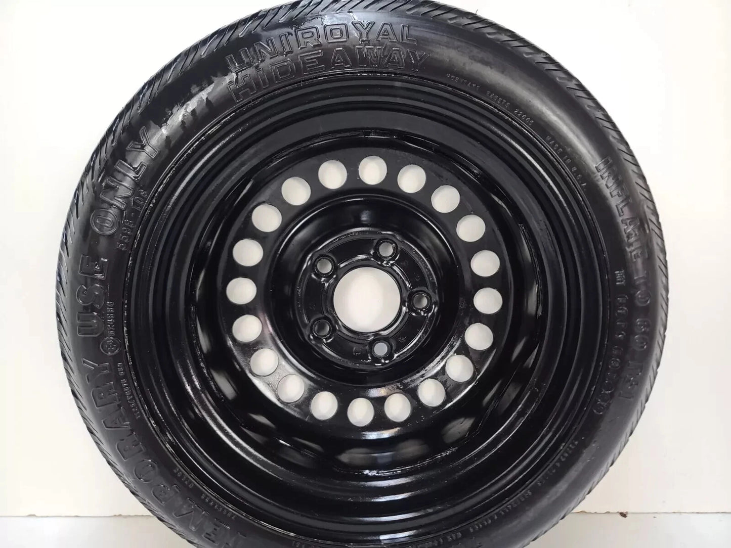 Spare Tire W/Jack Kit 15" Fits 1997-2005 Chevrolet Malibu Compact Donut