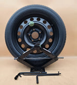 SPARE TIRE W/JACK KIT FITS: 2015-2024 MERCEDES CLA CLASS COMPACT DONUT
