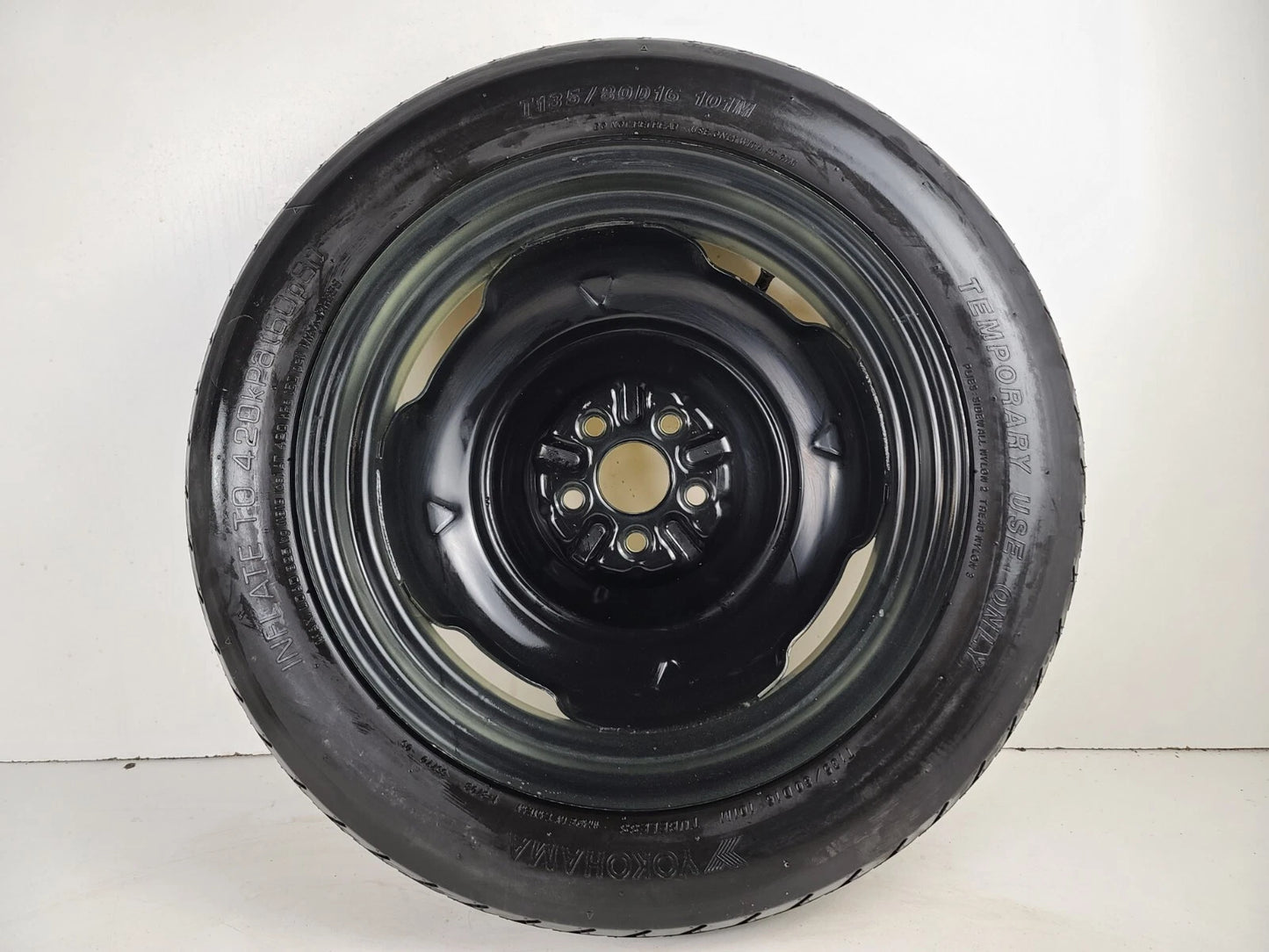 Spare Tire 16" W/Jack Kit Fits : 2003- 2019 Toyota Corolla OEM Genuine Donut.