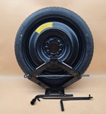 Spare Tire W/Jack Kit 17'' Fits: 2014-2021 Mazda 6 Compact Donut