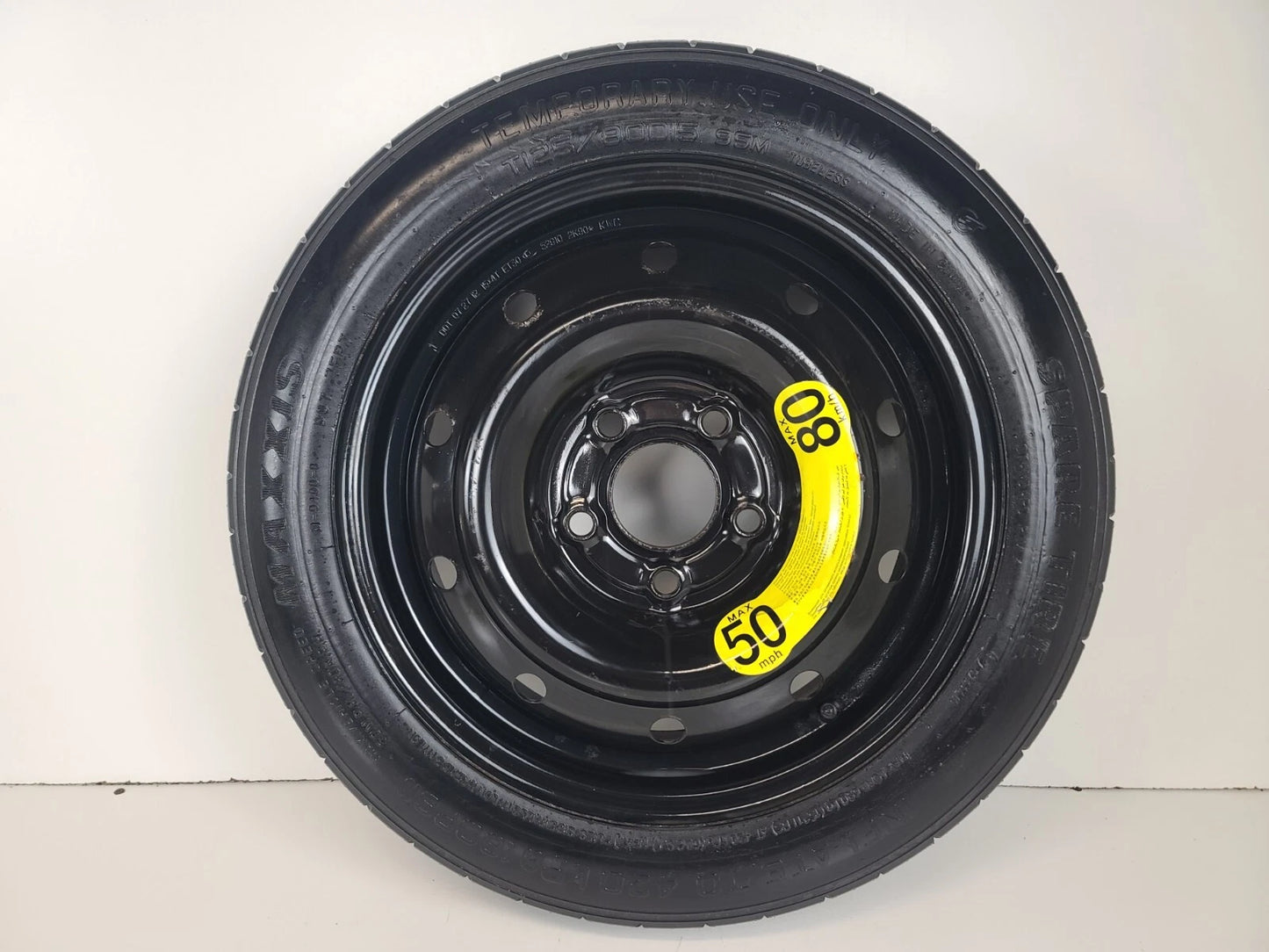 Spare Tire 15" Fits : 2007-2019 Hyundai Elantra Compact Donut