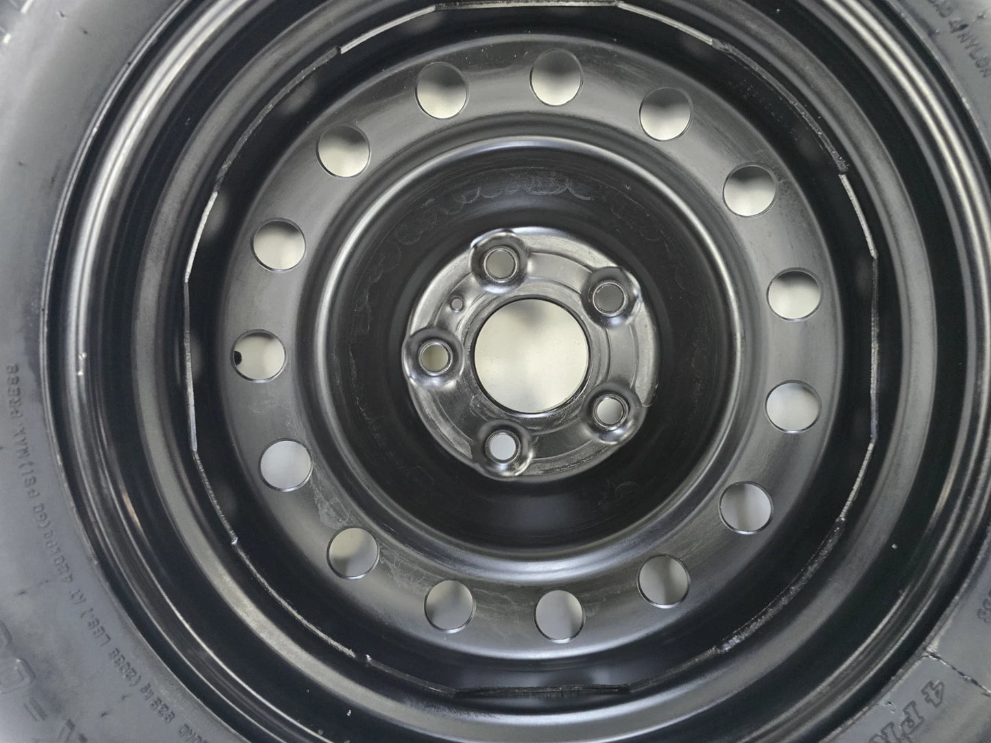 SPARE TIRE 17" FITS 2024 HYUNDAI HYBRID SANTA FE COMPACT DONUT