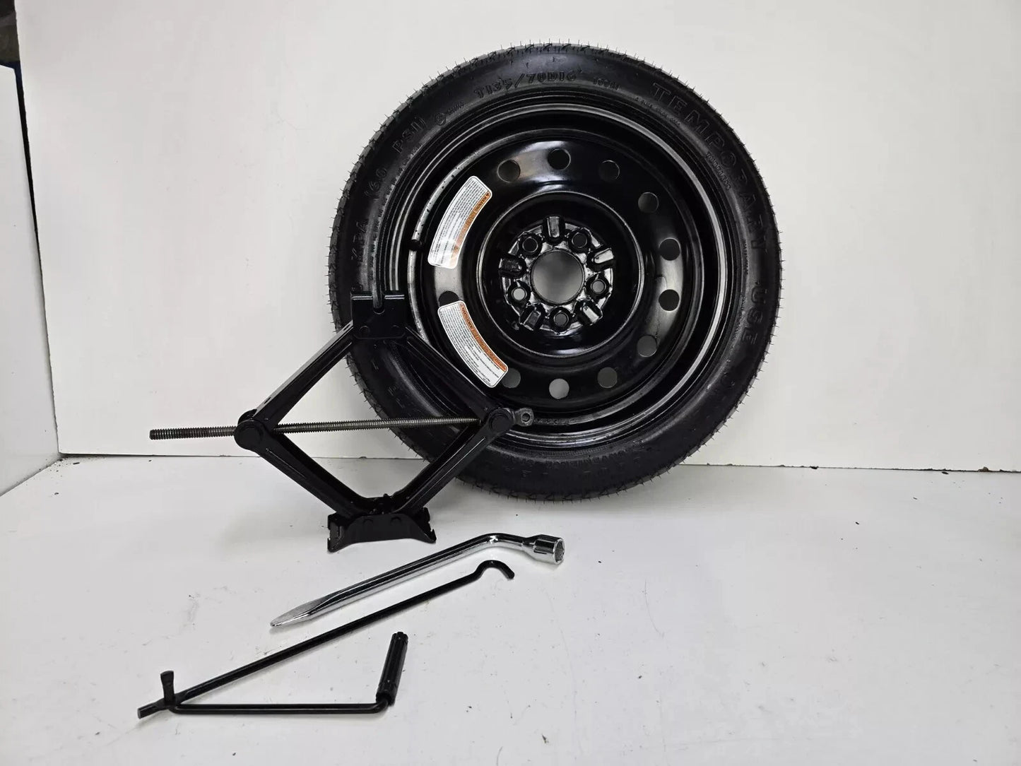 Spare Tire 16" W/Jack Kit Fits 1993-2007 Ford Taurus Compact Donut