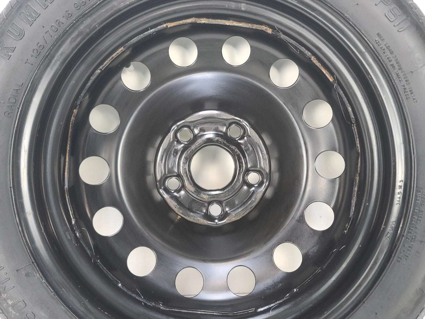 Spare Tire 16" Fits 2014-2019 Volkswagen Golf OEM Genuine Donut