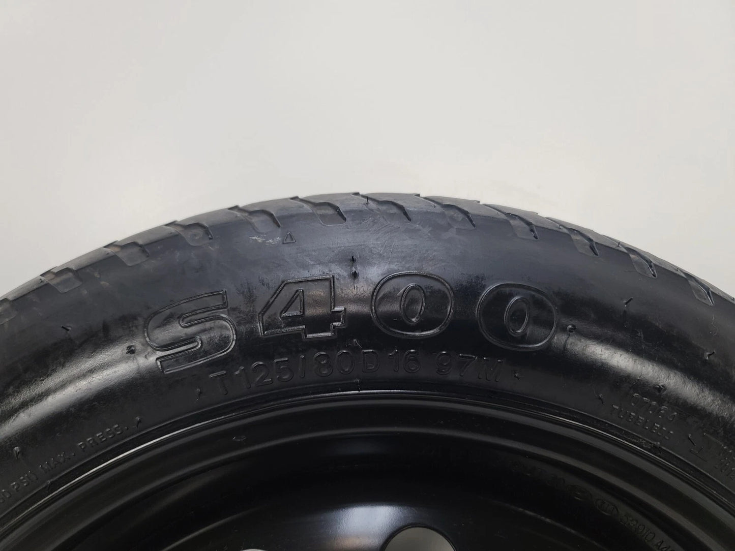 Spare Tire 16" Fits 2013-2021 Hyundai Veloster OEM Compact Donut