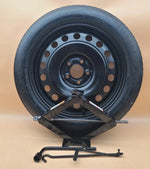 SPARE TIRE W/JACK TOOL KIT 18" FITS 2023 DODGE CHALLENGER COMPACT DONUT
