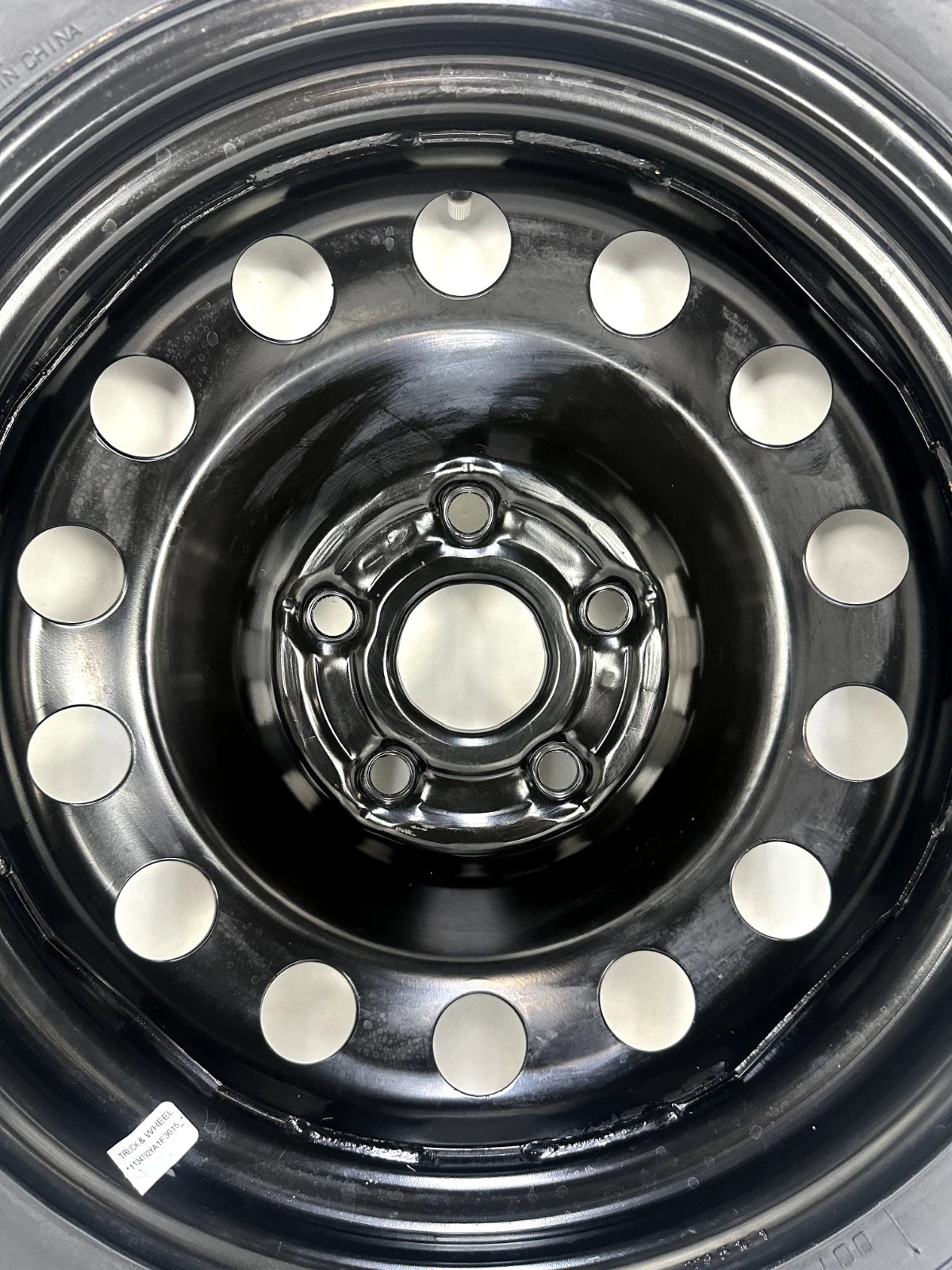 SPARE TIRE W/JACK KIT 16" FITS 2014-2019 VOLKSWAGEN GOLF COMPACT DONUT .