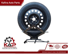 Spare Tire W/Jack Kit 17'' Fits:2022-2026 Ford Maverick Compact Donut