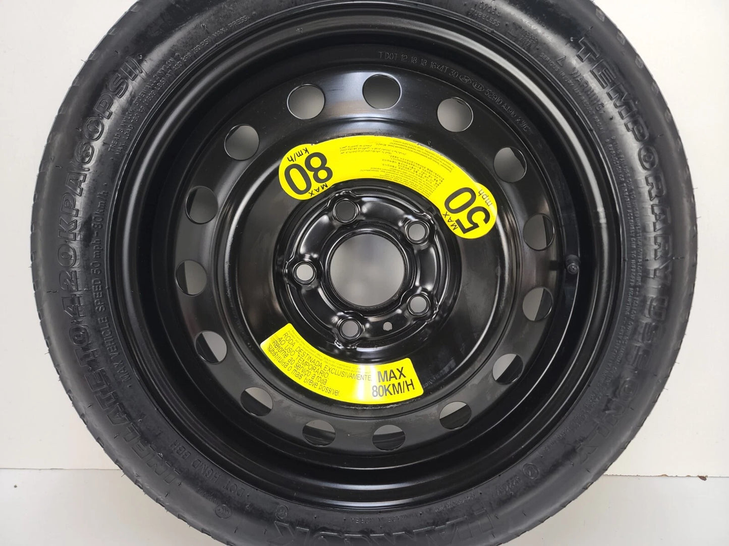 Spare Tire 16'' W/Jack Kit Tools Fits 2023-2025 Kia Niro Niro Ev