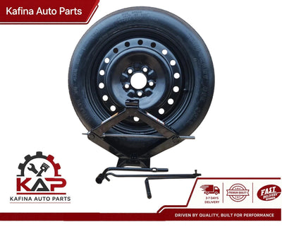 Spare Tire W/Jack Kit 17" Fits 2016 Dodge Challenger Compact Donut