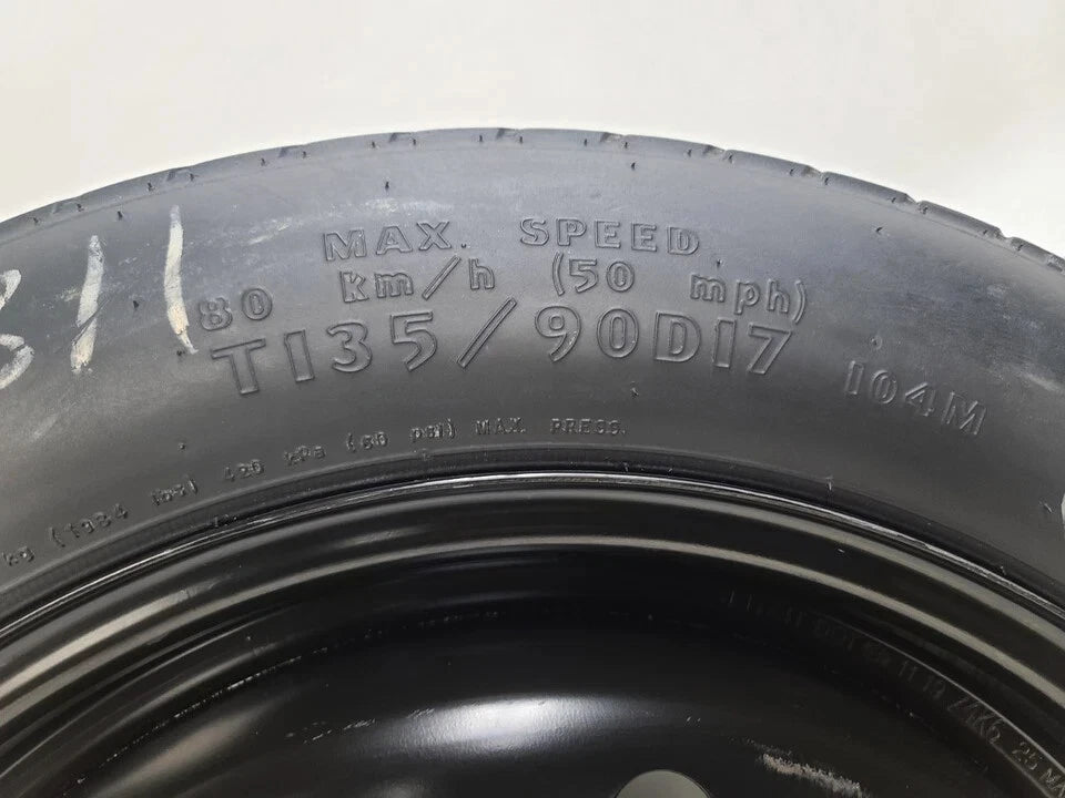 SPARE TIRE 17" FITS 2023 2024 2025 HONDA ACCORD OEM GENUINE DONUT