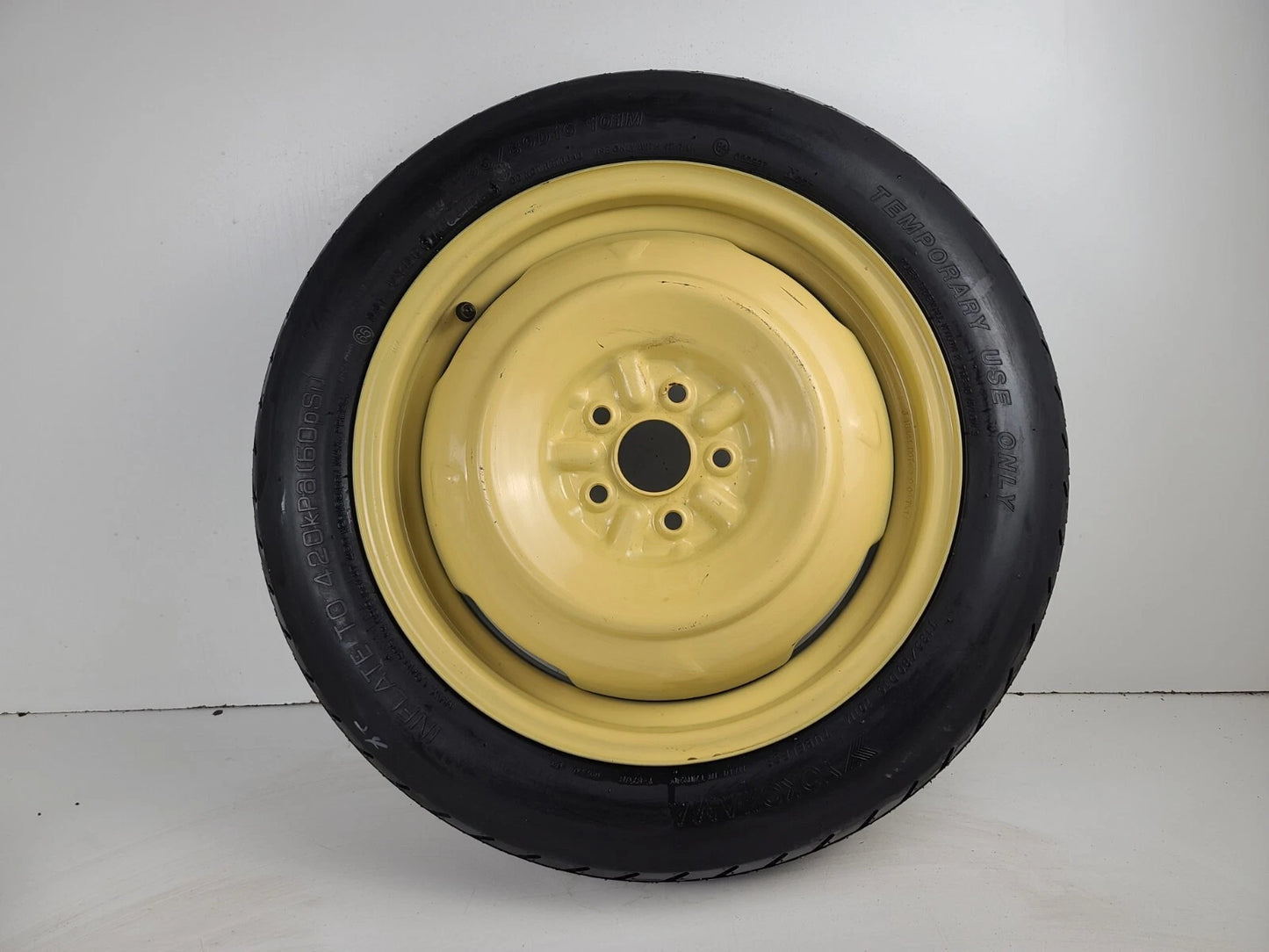 Spare Tire 16" W/Jack Kit Fits : 2003- 2019 Toyota Corolla OEM Genuine Donut.