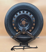 SPARE TIRE W/JACK TOOL KIT 18" FITS 2023 DODGE CHALLENGER COMPACT DONUT