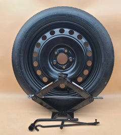 SPARE TIRE W/JACK TOOL KIT 18" FITS 2023 DODGE CHALLENGER COMPACT DONUT