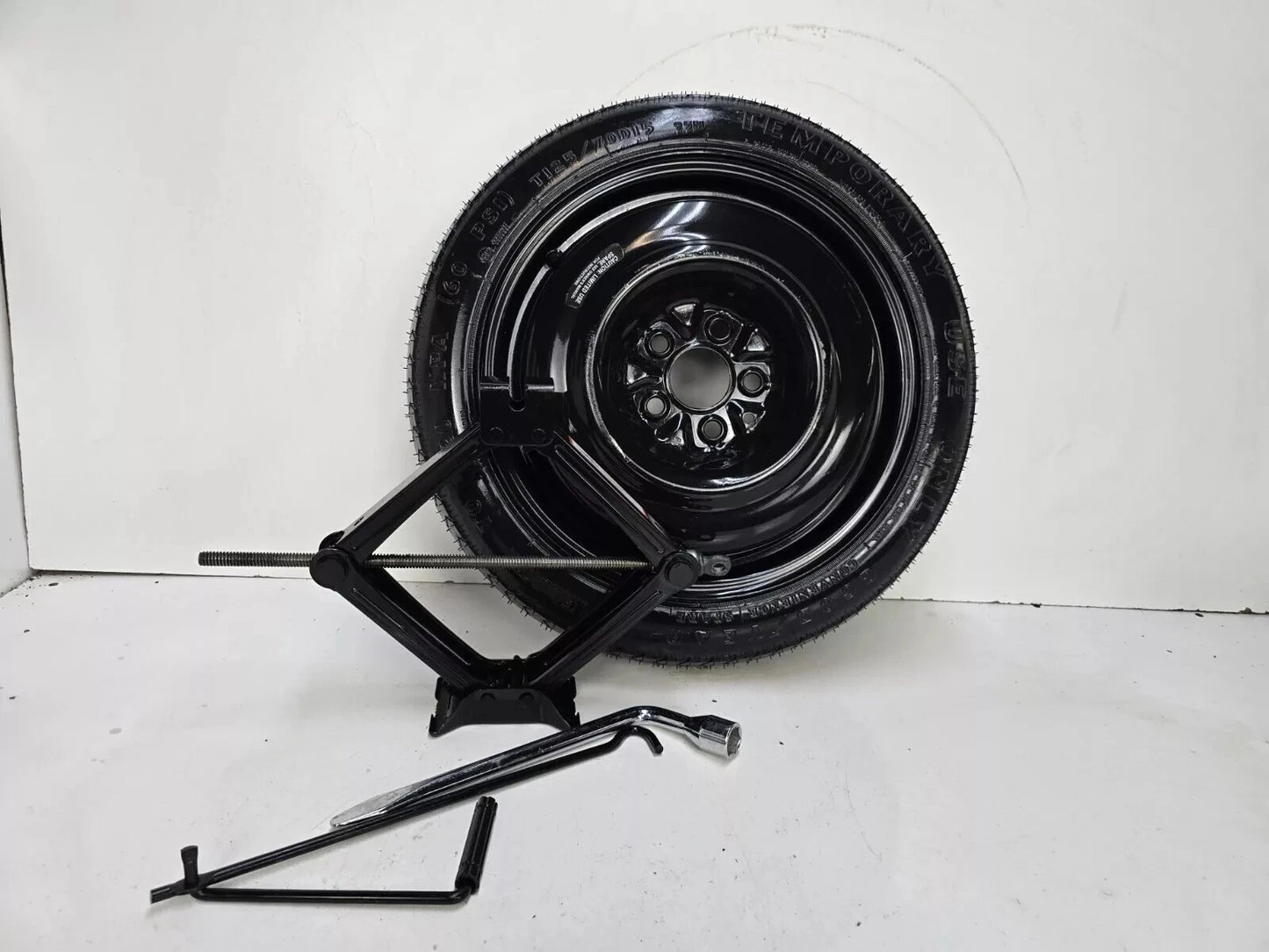 Spare Tire 15" W/Jack Kit Fits 2001-2010 Chrysler PT Cruiser Compact Donut