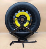 Spare Tire W/Jack Kit 16" Fits 2012-2023 Volkswagen Jetta Compact Donut