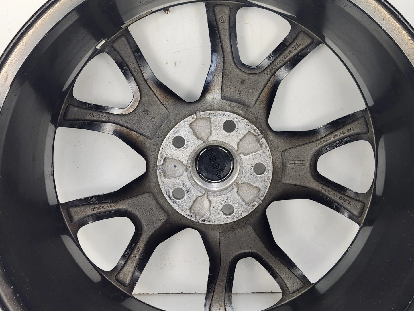 2014-2016 Jeep Grand Cherokee Wheel Rim 20x8 10 Spoke Painted Satin Carbon OEM