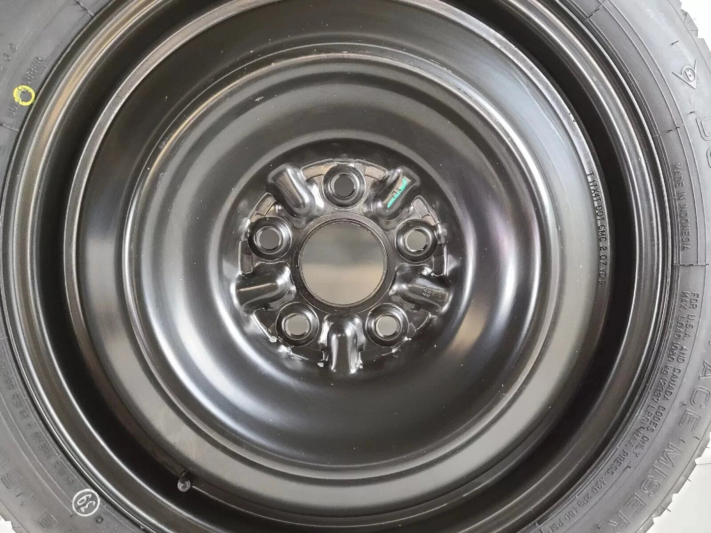 Spare Tire W/Jack Kit Compact Donut 17'' Fits: 2015-2024 Lexus RC350 R 350