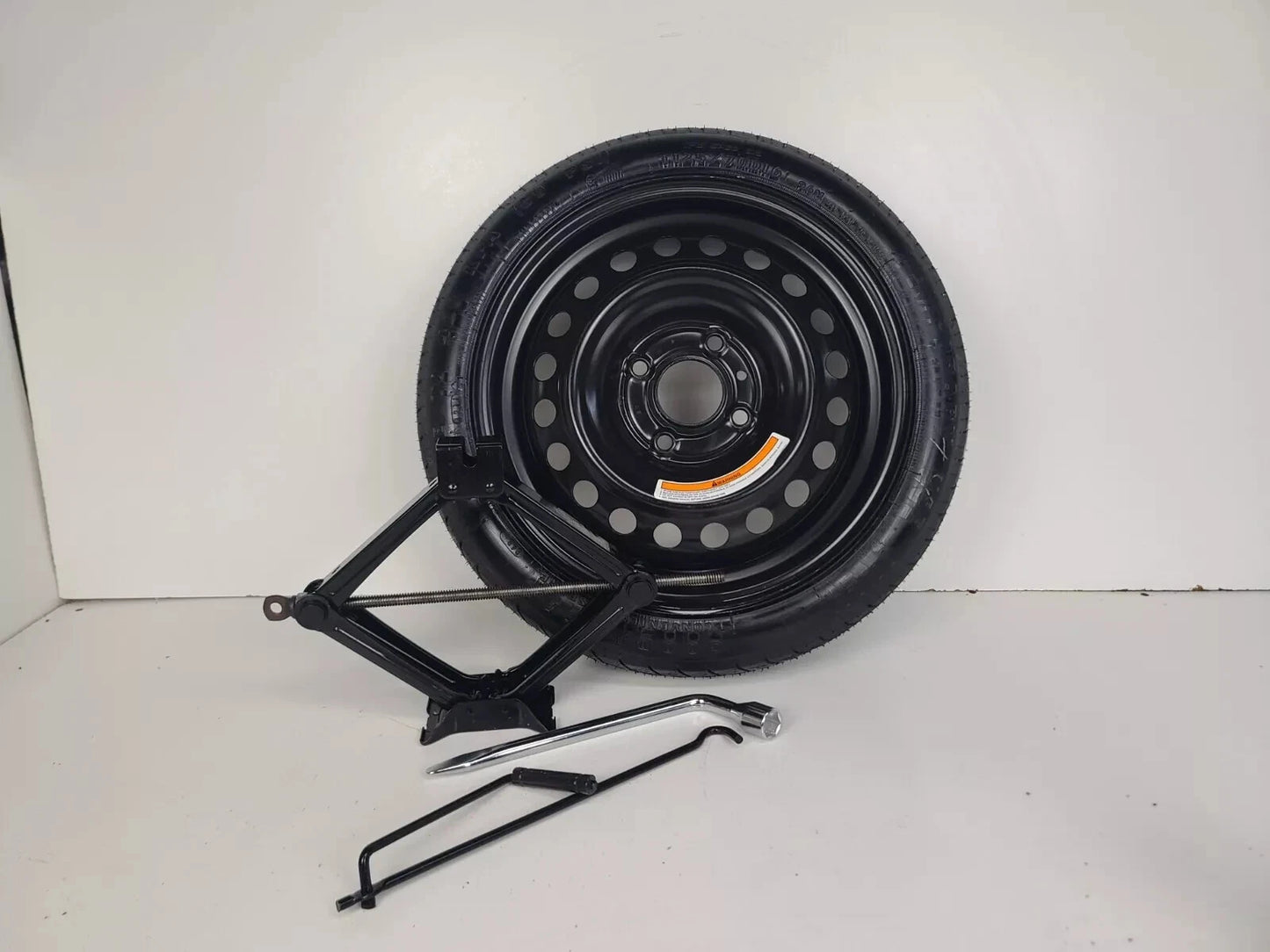 Spare Tire 16" W/Jack Kit Fits 2007-2012 4Lugs Nissan Sentra Compact Donut