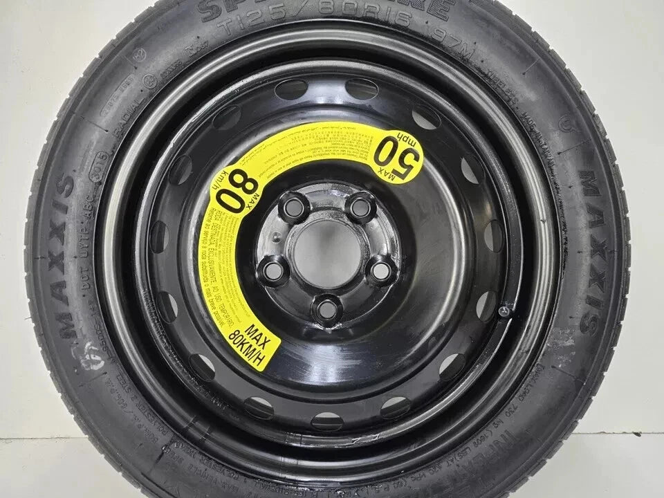 SPARE TIRE 16" FITS 2025 KIA NIRO AND NIRO EV COMPACT DONUT