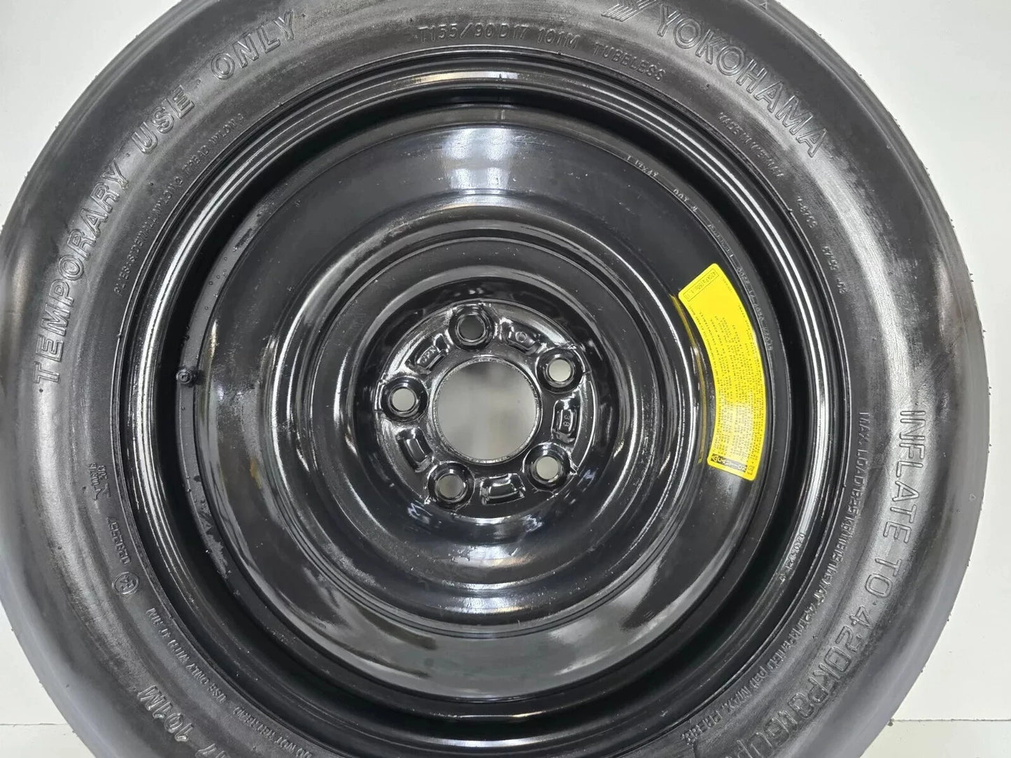 Spare Tire W/Jack Kit 17" Fits 2014-2020 Mazda 6 Compact Donut