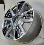 2021-2024 Chevy GMC Tahoe Suburban Sierra 1500 Wheel Rim 22X9" Silver 10 Spoke