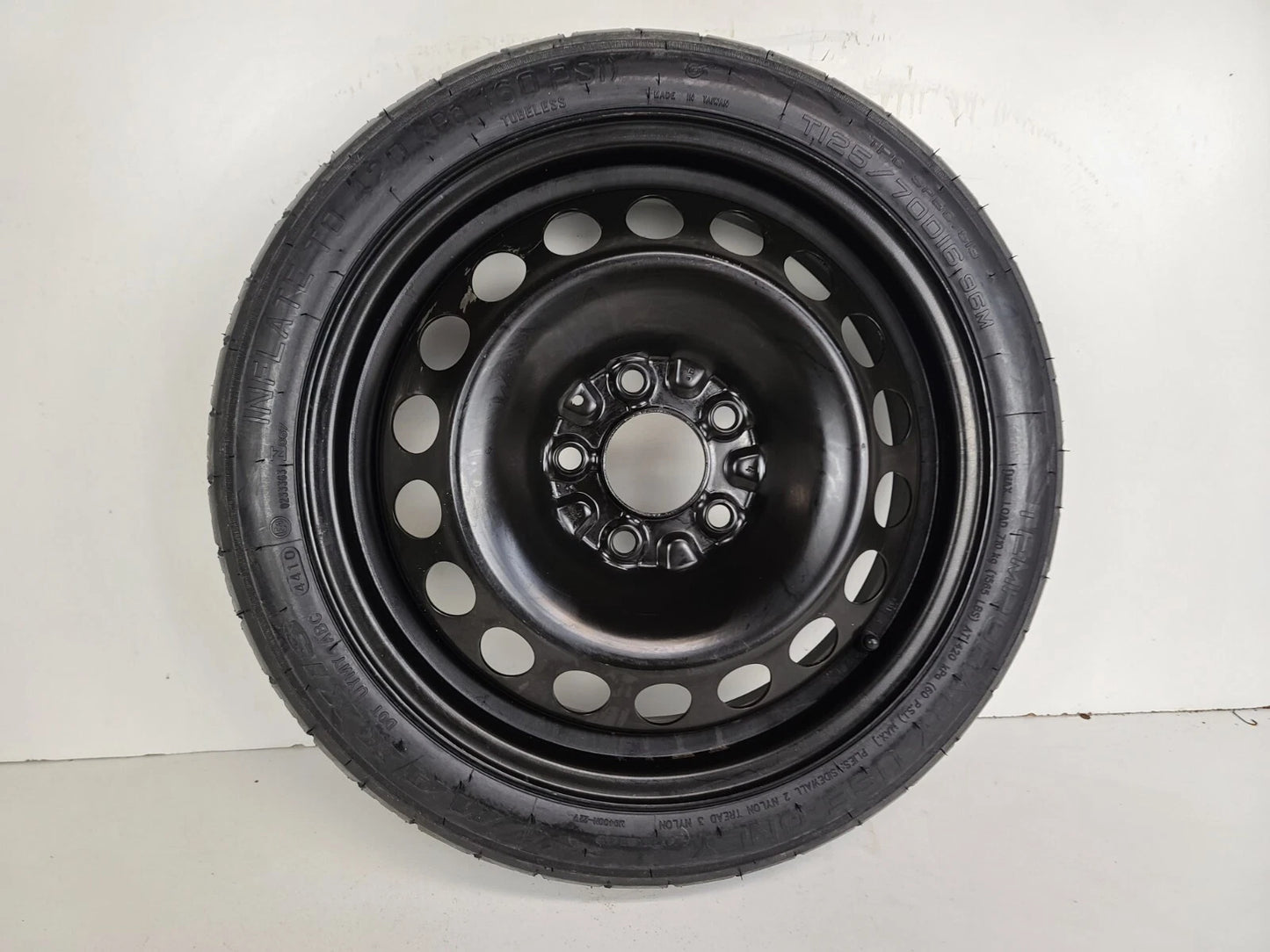Spare Tire 16 " Fits :2005-2010 Chevrolet Cobalt 5 Lugs.
