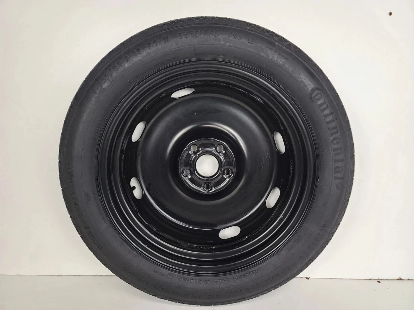 SPARE TIRE W/JACK KIT 18" FITS 2018-2024 VOLKSWAGEN TIGUAN COMPACT DONUT
