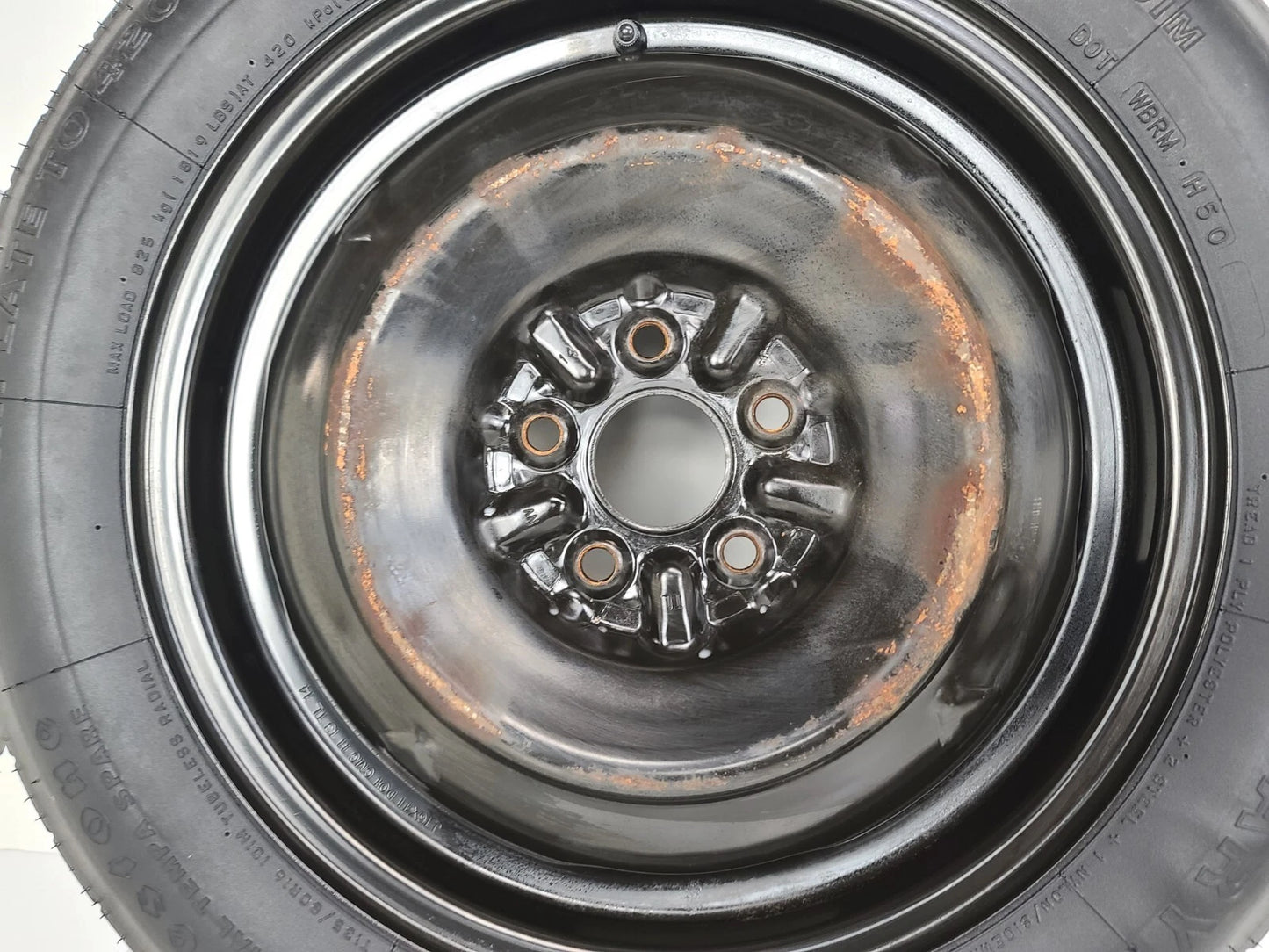 Spare Tire W/Jack Kit 16" Fits 2003-2019 Toyota Corolla Donut