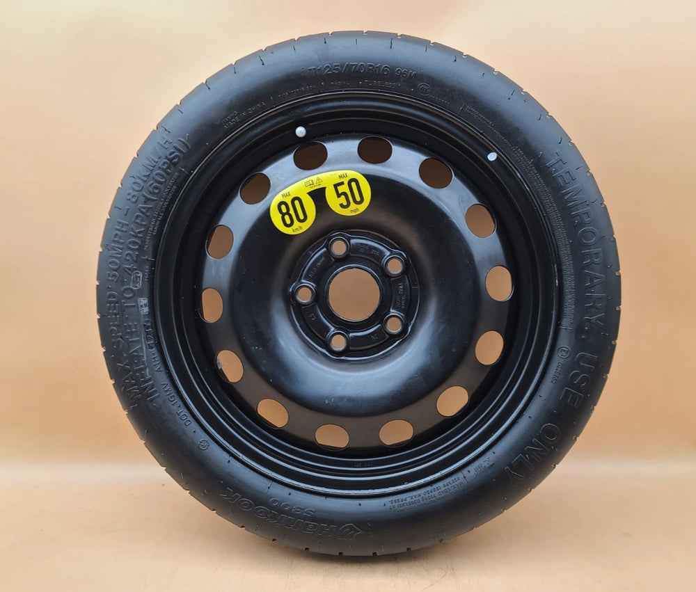 Spare Tire 16" Fits 2014-2019 Volkswagen Golf OEM Genuine Donut