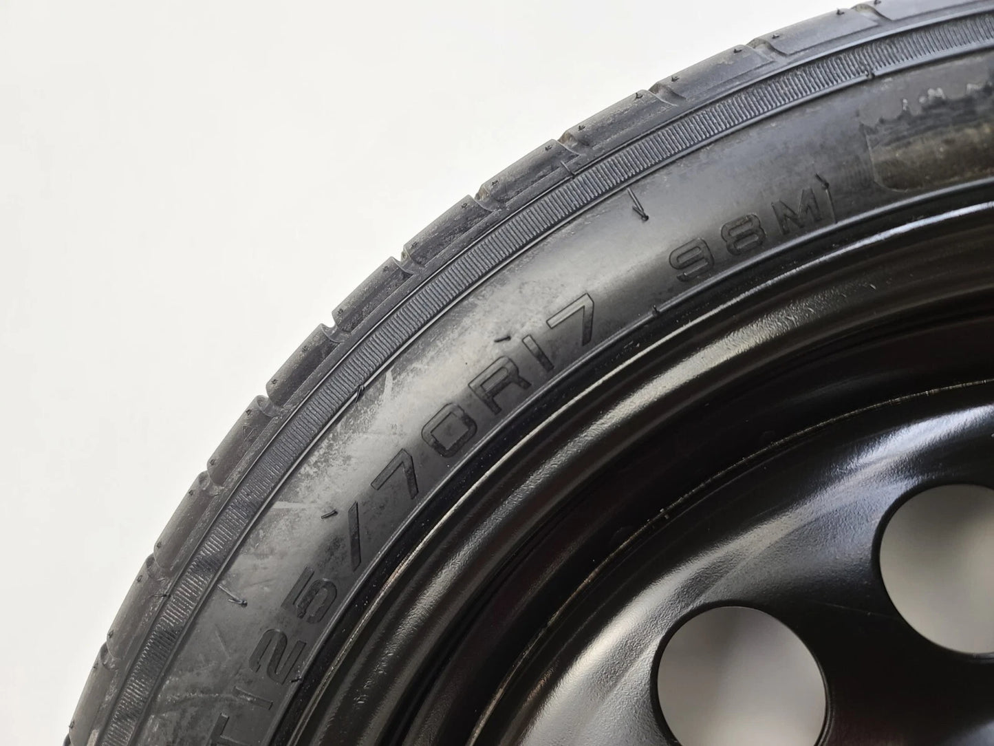 SPARE TIRE 17" FITS 2013 - 2020 LINCOLN MKZ GENUINE OEM DONUT