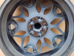 2018-2022 Jeep Grand Cherokee Wheel Rim 20"X8" Polished W/Gray Pockets Y Spoke OEM