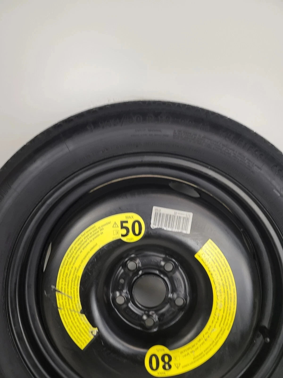 SPARE TIRE W/JACK KIT 18" FITS 2018-2024 VOLKSWAGEN TIGUAN COMPACT DONUT