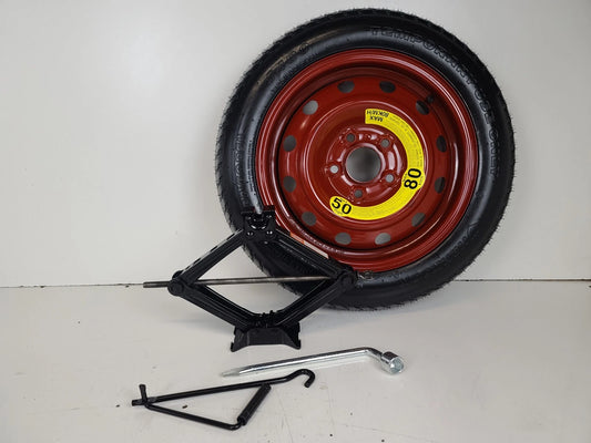 Spare Tire W/Jack Kit 15" Fits : 2007-2019 Hyundai Elantra Compact Donut