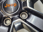 2018-2023 Jeep Wrangler Wheel 18x7.5 Polished Grey 5 Spoke OEM