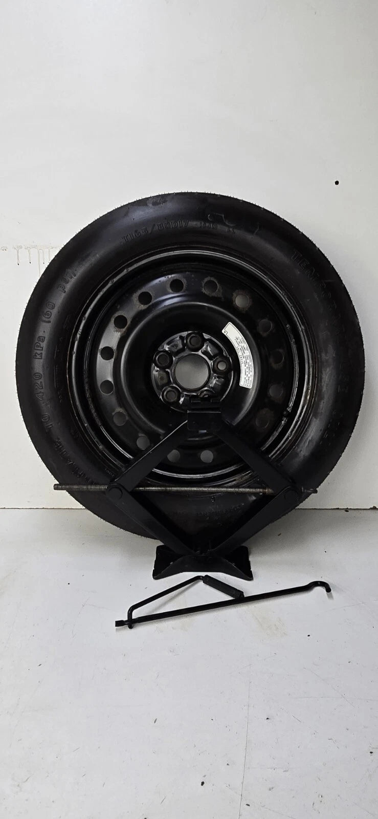 Spare Tire W/Jack Kit 17" Fits 2016-2022 Honda Pilot Compact Donut Genuine.