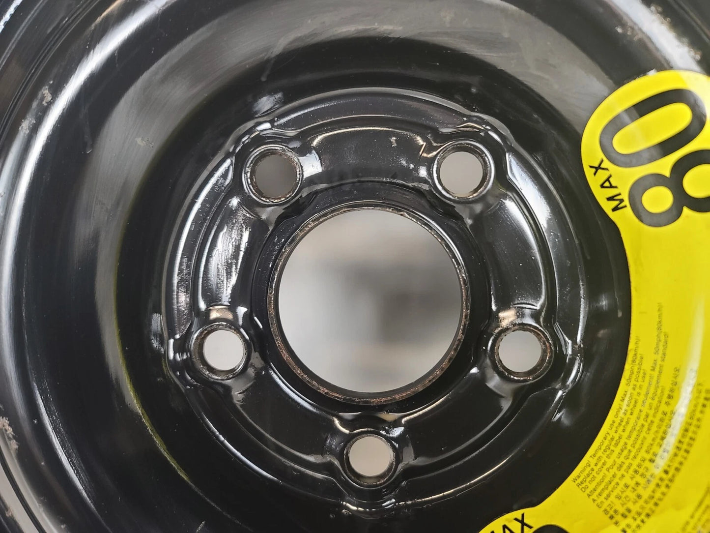 Spare Tire 15" Fits : 2007-2019 Hyundai Elantra Compact Donut