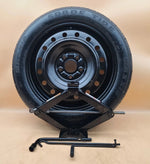 SPARE TIRE W/JACK KIT 17" FITS: 2017-2021 HONDA CLARITY COMPACT DONUT
