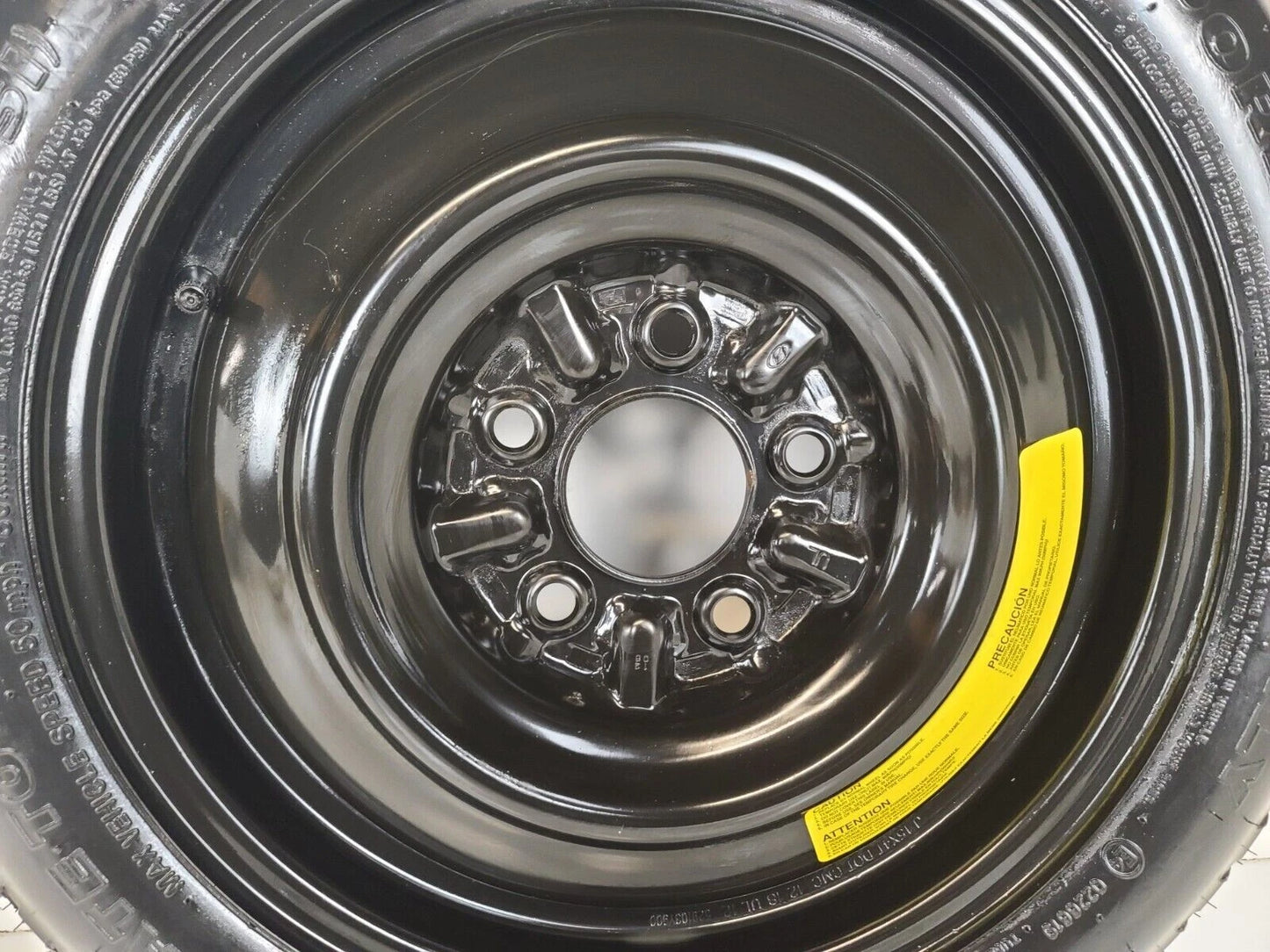 Spare Tire 15" W/Jack Kit Fits: 2024 Kia Forte  Compact Donut