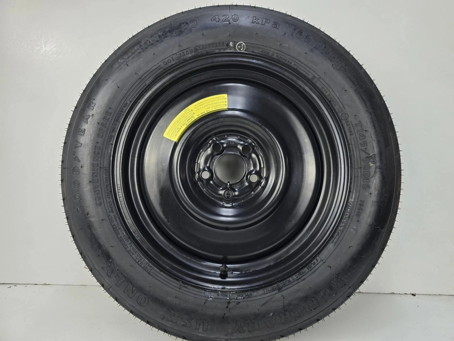 SPARE TIRE 16'' FITS 2012-2016 SUBARU IMPREZA DONUT