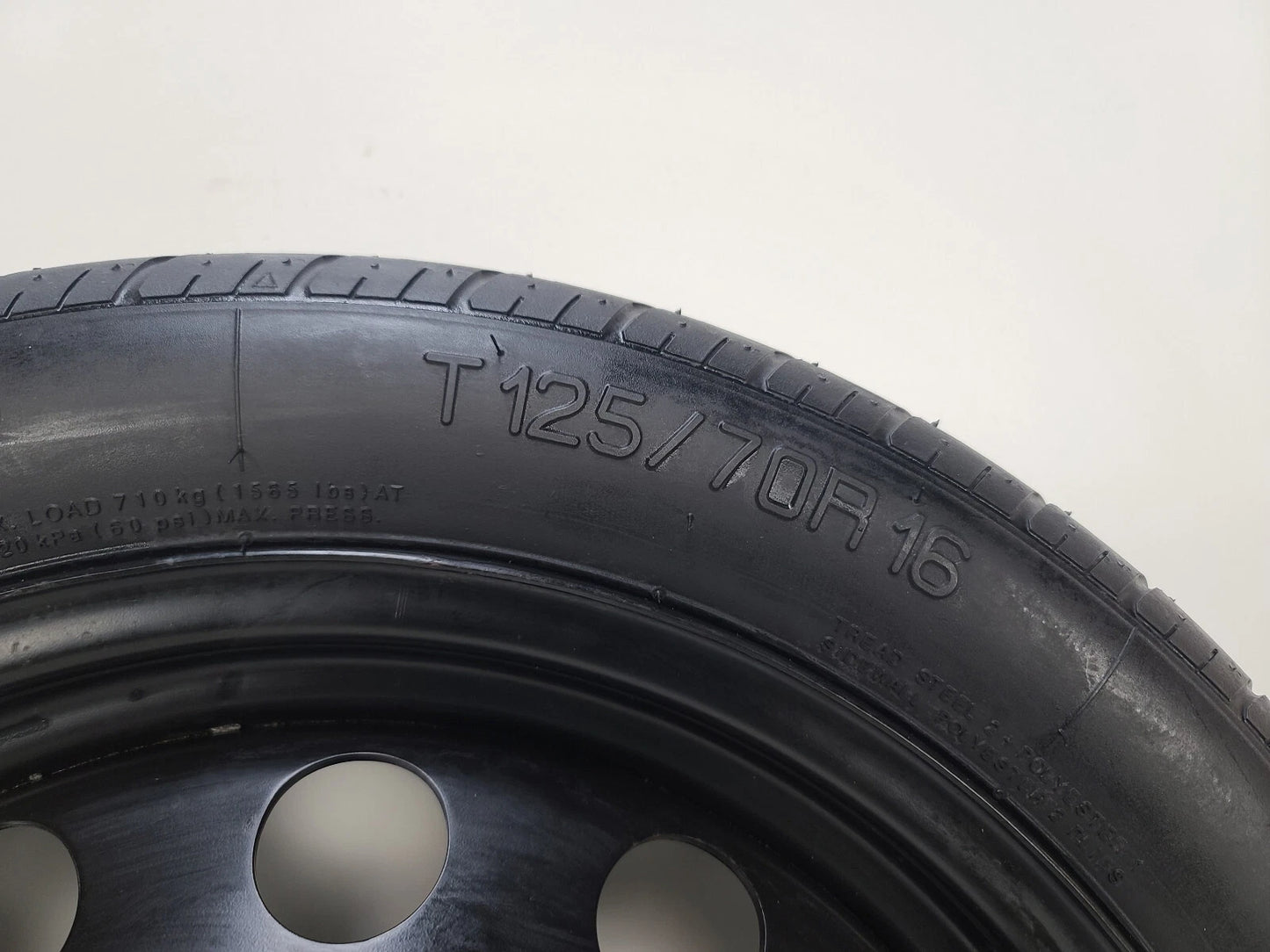 Spare Tire 16" Fits 2014-2019 Volkswagen Golf OEM Genuine Donut